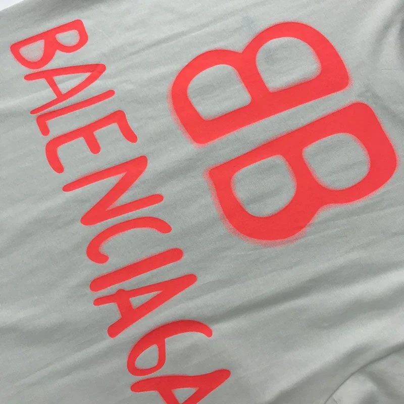 春夏新作バレンシアガ スライムロゴプリント コットンジャージー製 Tシャツ コピー bao42668