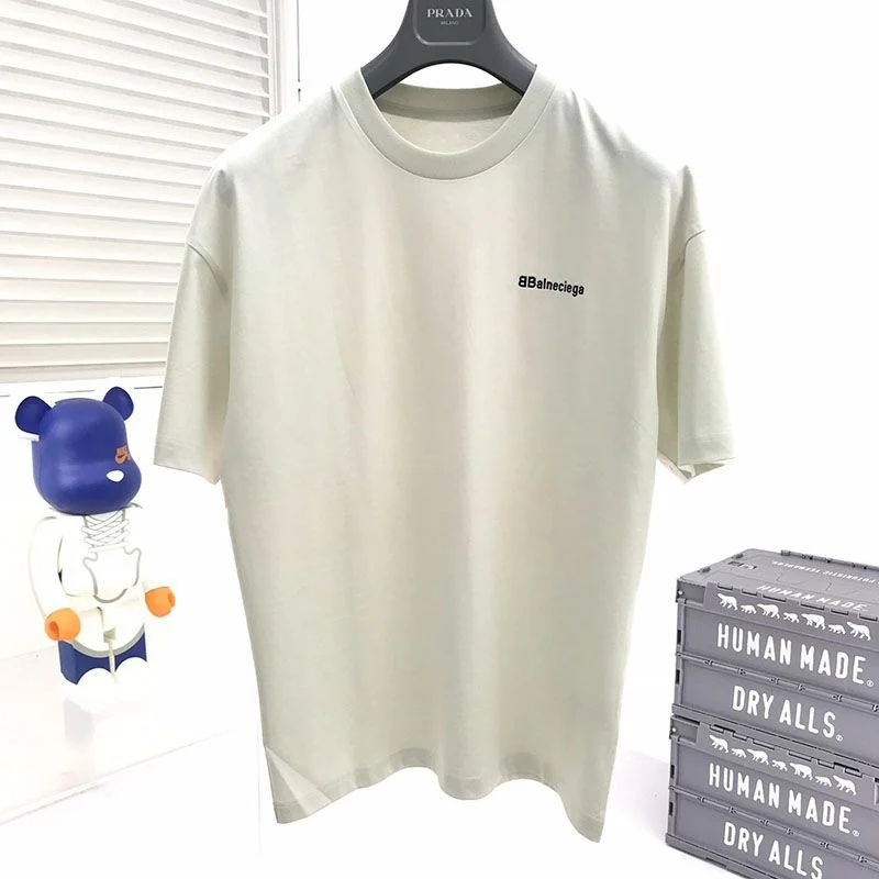 春夏新作バレンシアガ スライムロゴプリント コットンジャージー製 Tシャツ コピー bao42668