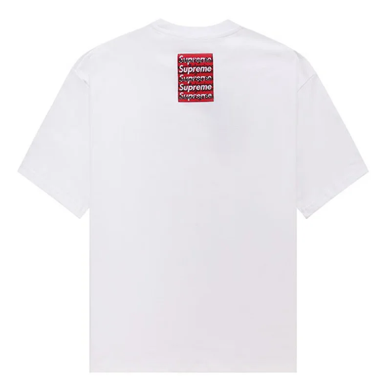 バレンシアガ シュプリーム 偽物 コラボ ロゴ Tシャツ bao76464