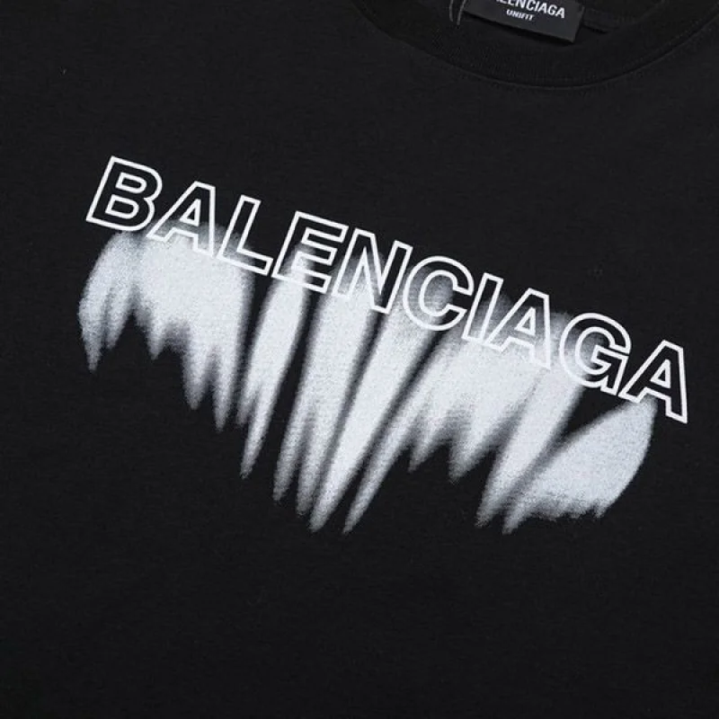 追跡付 バレンシアガ ロゴプリントコットン Tシャツ コピー bap57517