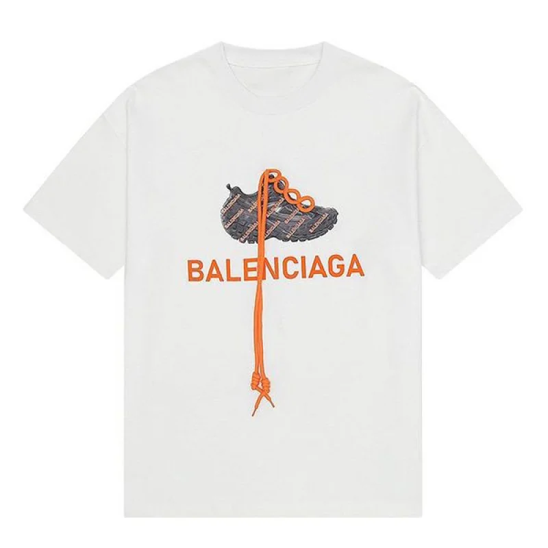 バレンシアガ ロゴ Tシャツ コピー ユニセックス 【人気商品】 baq66334