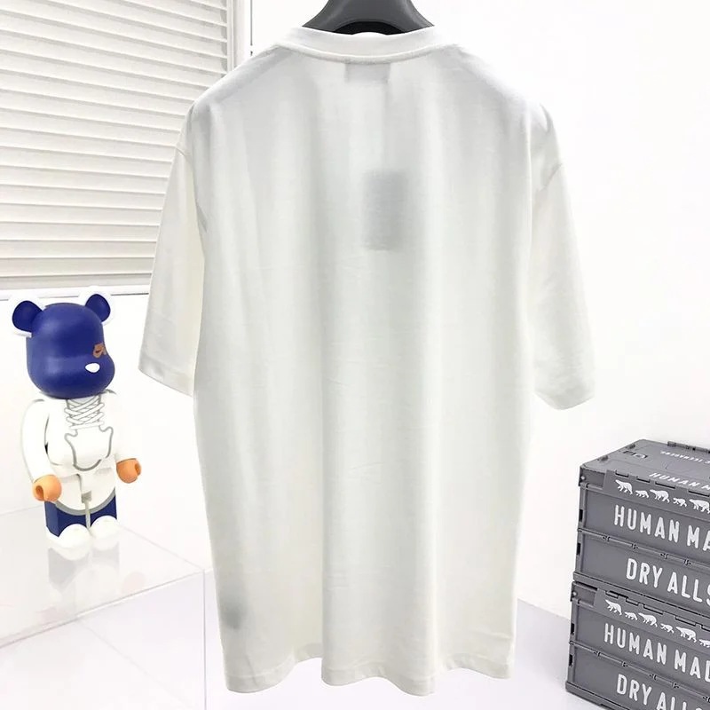 大人気!【バレンシアガ】ロゴ入りコットンTシャツ 偽物 baq76052