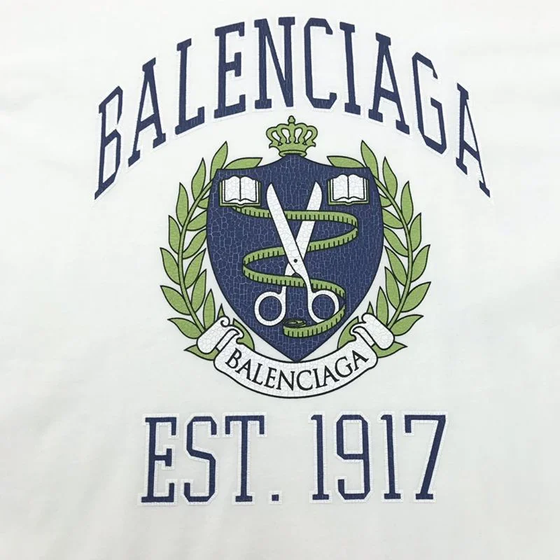 大人気!【バレンシアガ】ロゴ入りコットンTシャツ 偽物 baq76052