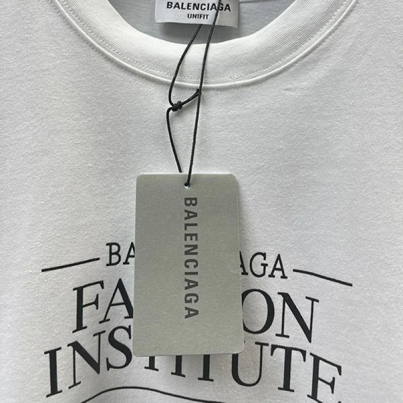 バレンシアガ* FASHION INSTITUTE コットン Tシャツ コピー bas00978