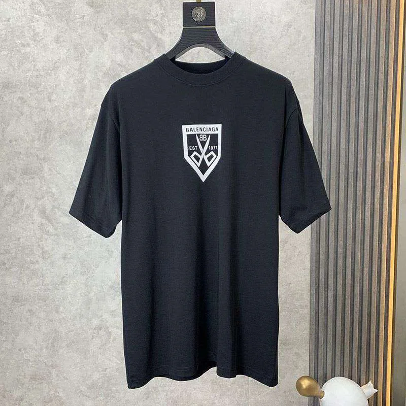 争奪戦バレンシアガ BB EST 1917 Tシャツ 偽物 bas11000