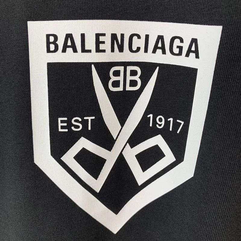 争奪戦バレンシアガ BB EST 1917 Tシャツ 偽物 bas11000