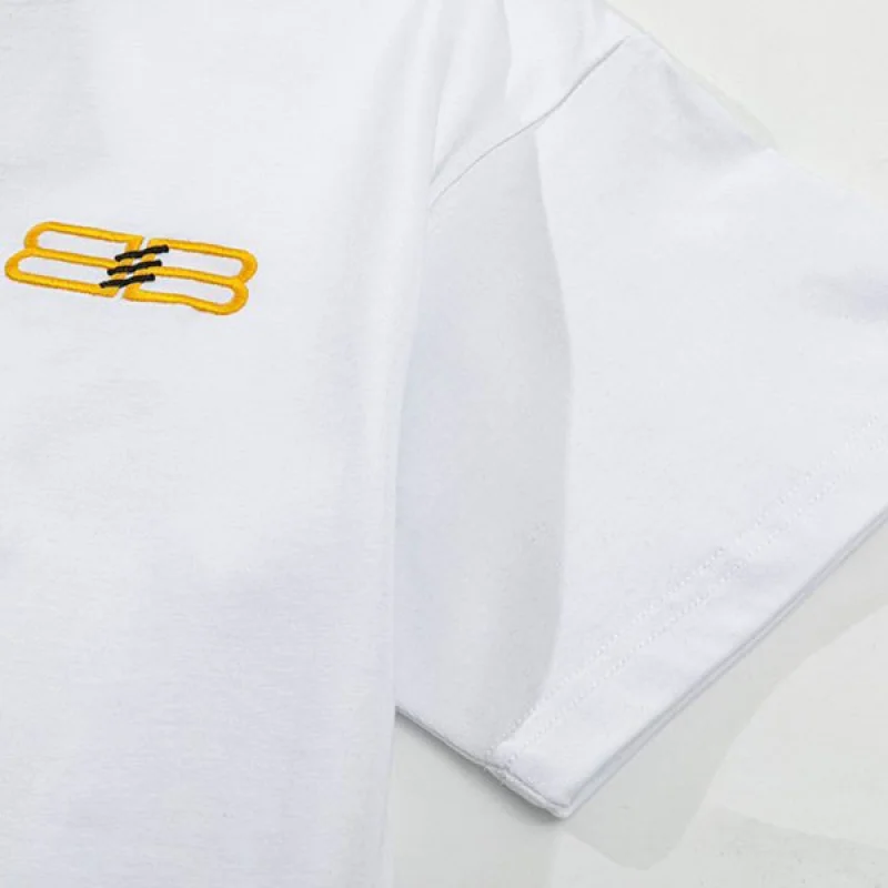バレンシアガ 偽物 BBロゴ プリント 半袖 Tシャツ bas24866