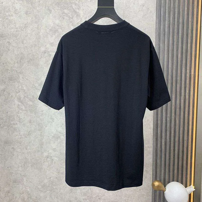超希少!バレンシアガ クルーネックロゴ Tシャツ スーパーコピー ブラック bas65617