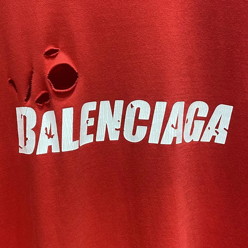 21-22AW【バレンシアガ】ロゴ入りコットンTシャツ コピー bat02455