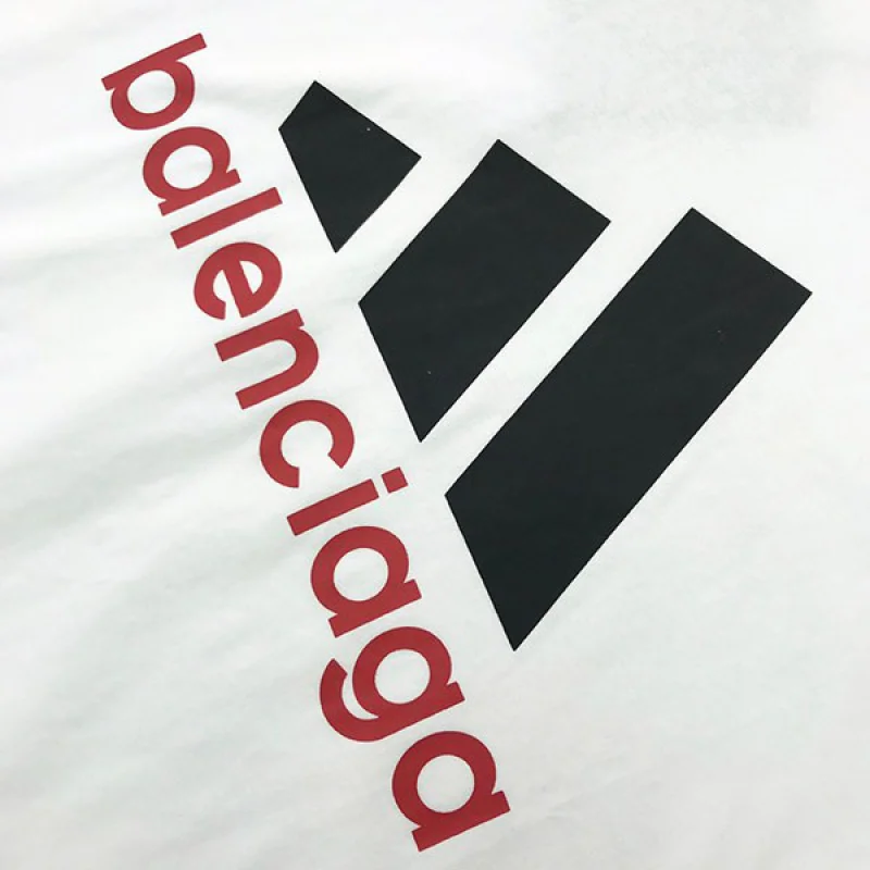 《大人気》コラボ★バレンシアガ×アディダス コピー Tシャツ オーバーサイズ bat06558