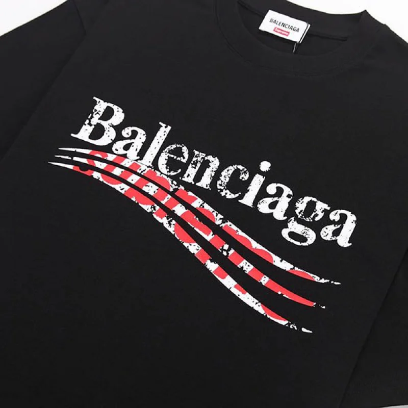 バレンシアガ シュプリーム コピー キャンペーン ロゴ プリント Tシャツ baf80474
