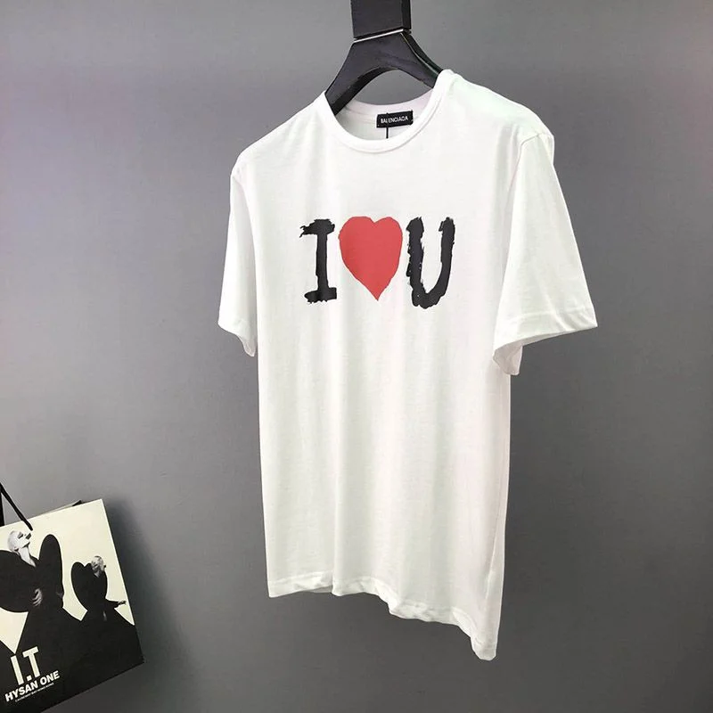 日本未入荷バレンシアガ I LOVE U Tシャツ コピー ホワイト bat61599