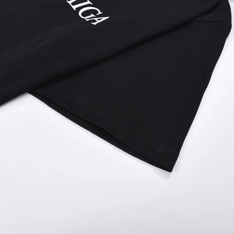 累積売上総額第1位!【バレンシアガ】ロゴ入りコットンTシャツ スーパーコピー bau00785