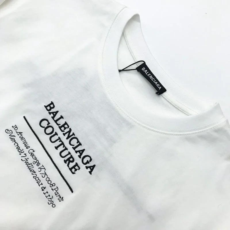 超話題!【バレンシアガ】ロゴ入りコットン コピー Tシャツ bau76844