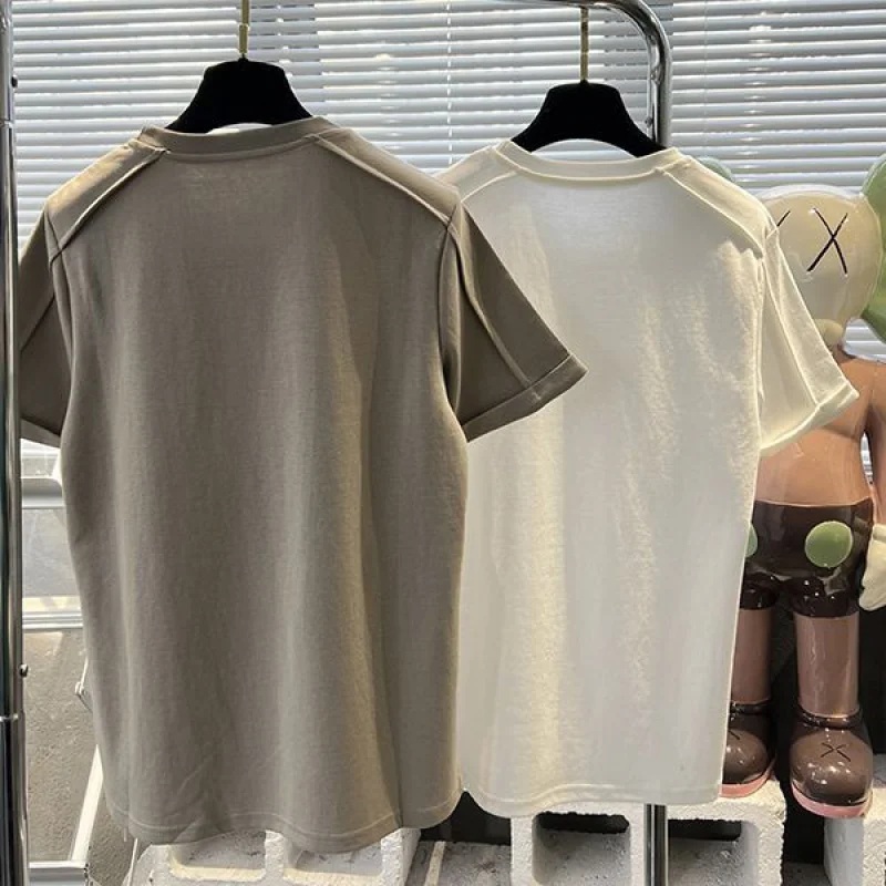激安価格!バレンシアガ ロゴ コットン Tシャツ スーパーコピー 2色 bav33618