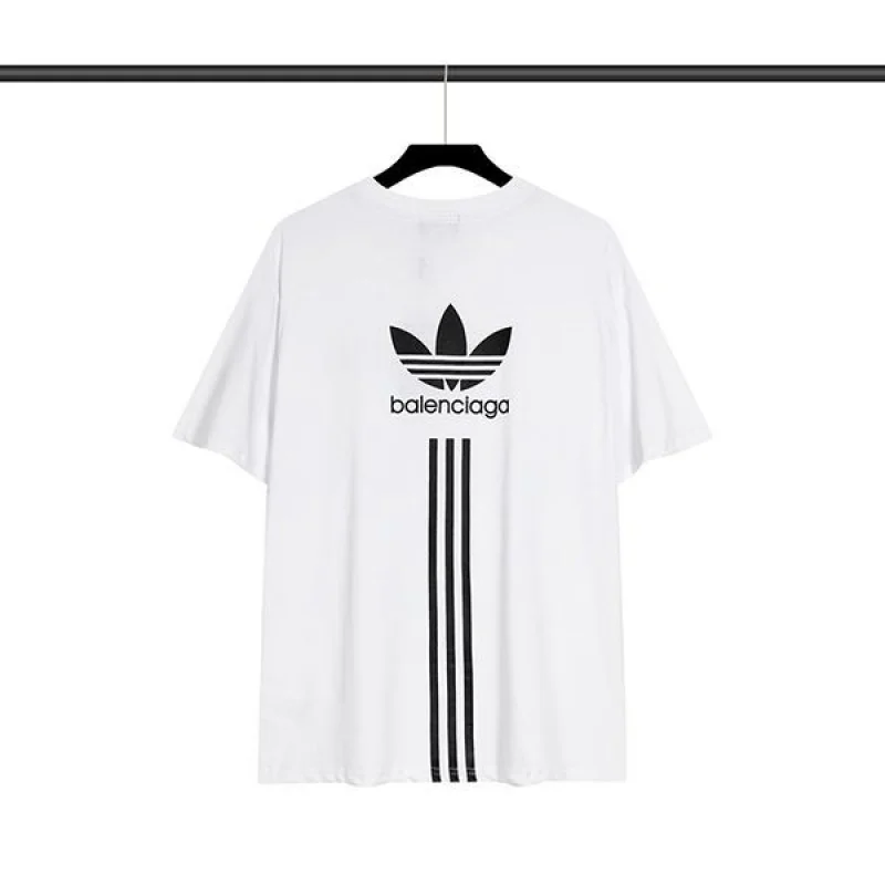《大人気》バレンシアガ アディダス コピー Tシャツ メンズ 2色 bav63815