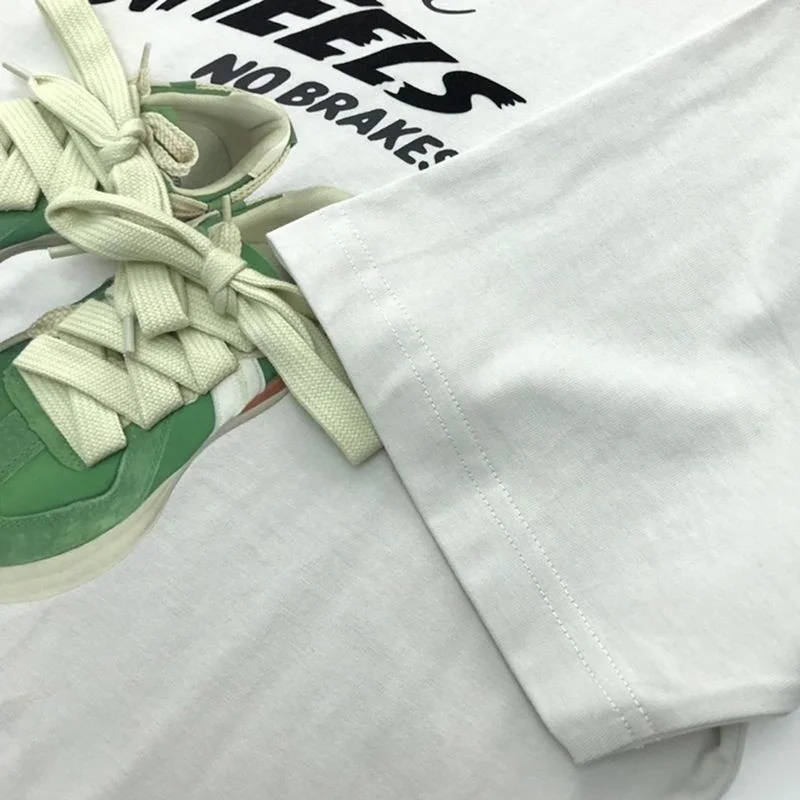 【日本未発売】バレンシアガ ロゴ入りコットンTシャツ コピー baw34853
