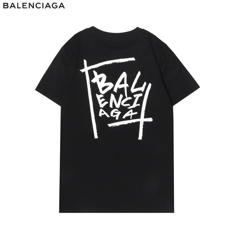 超話題!バレンシアガ コピー クルーネックロゴ Tシャツ 2色 baw37360