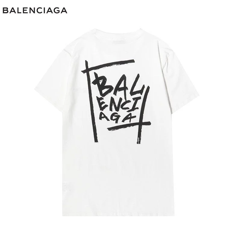 超話題!バレンシアガ コピー クルーネックロゴ Tシャツ 2色 baw37360