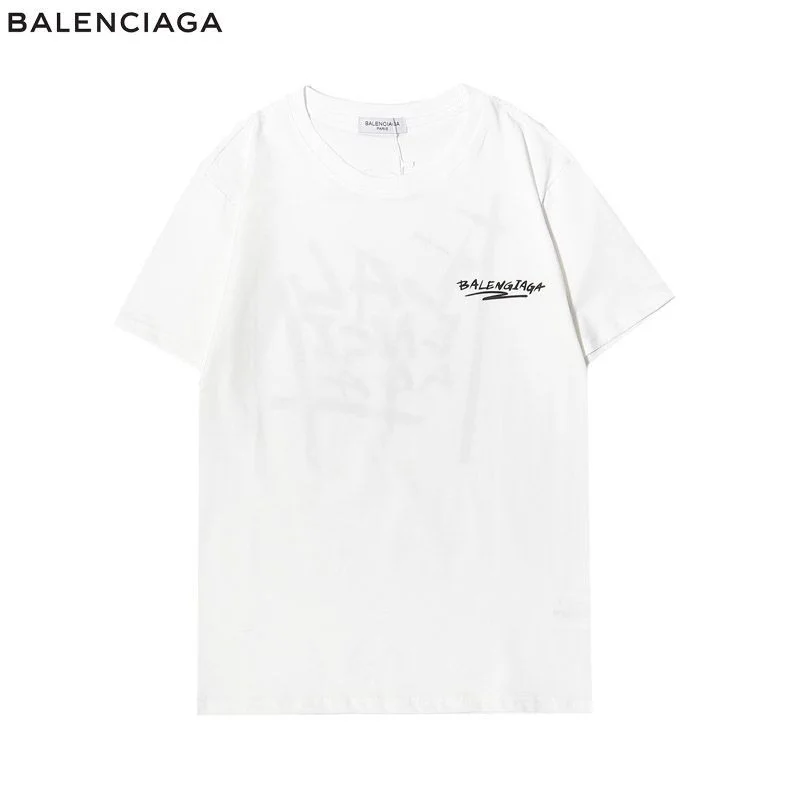 超話題!バレンシアガ コピー クルーネックロゴ Tシャツ 2色 baw37360