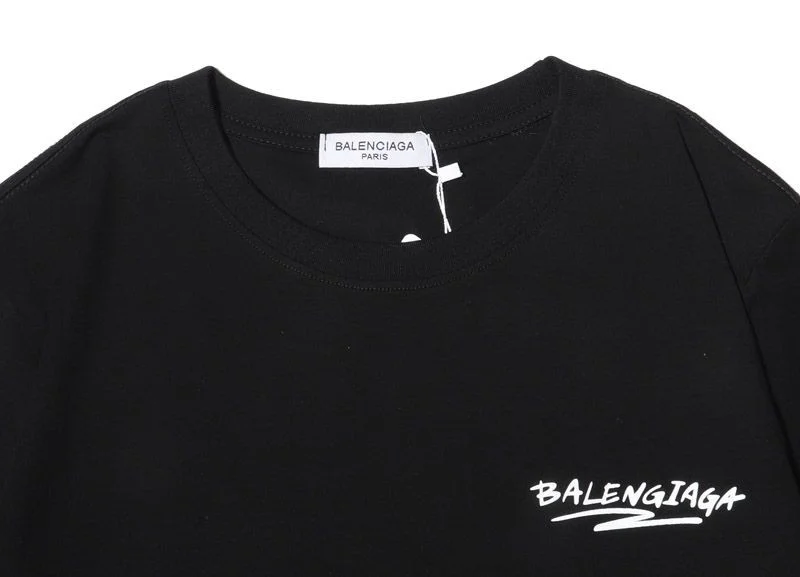 超話題!バレンシアガ コピー クルーネックロゴ Tシャツ 2色 baw37360