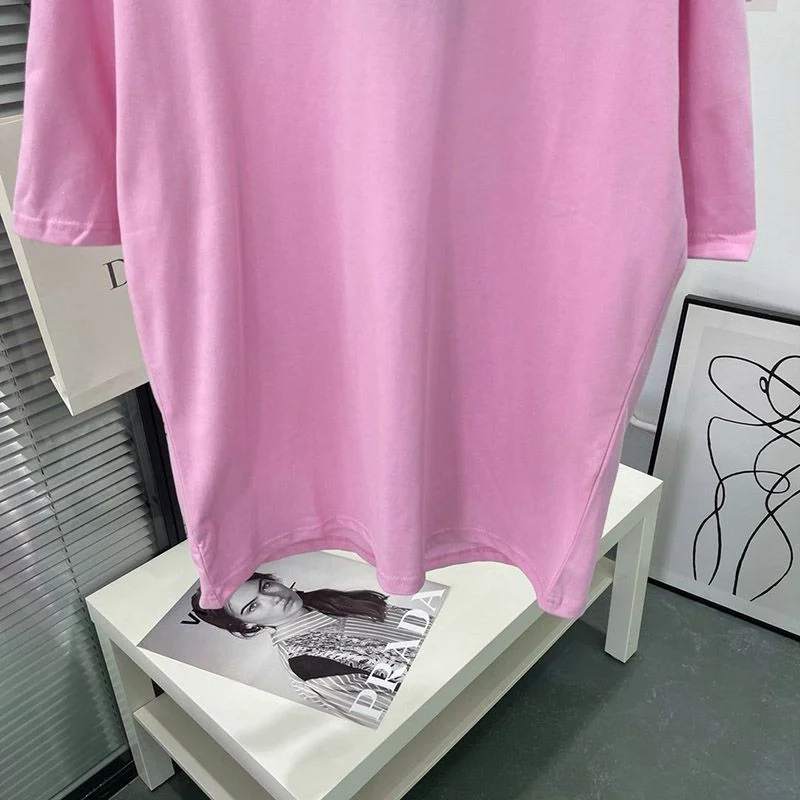 可愛いバレンシアガ LOGO Tシャツ 偽物 bax36330