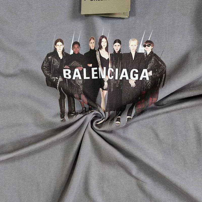 【日本未発売】リアルバレンシアガ Tシャツ 偽物 グレー bax82470