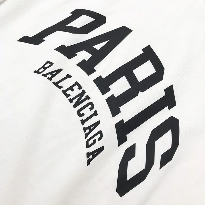 希少色【バレンシアガ】ロゴ入りコットンTシャツ 偽物 bax91730