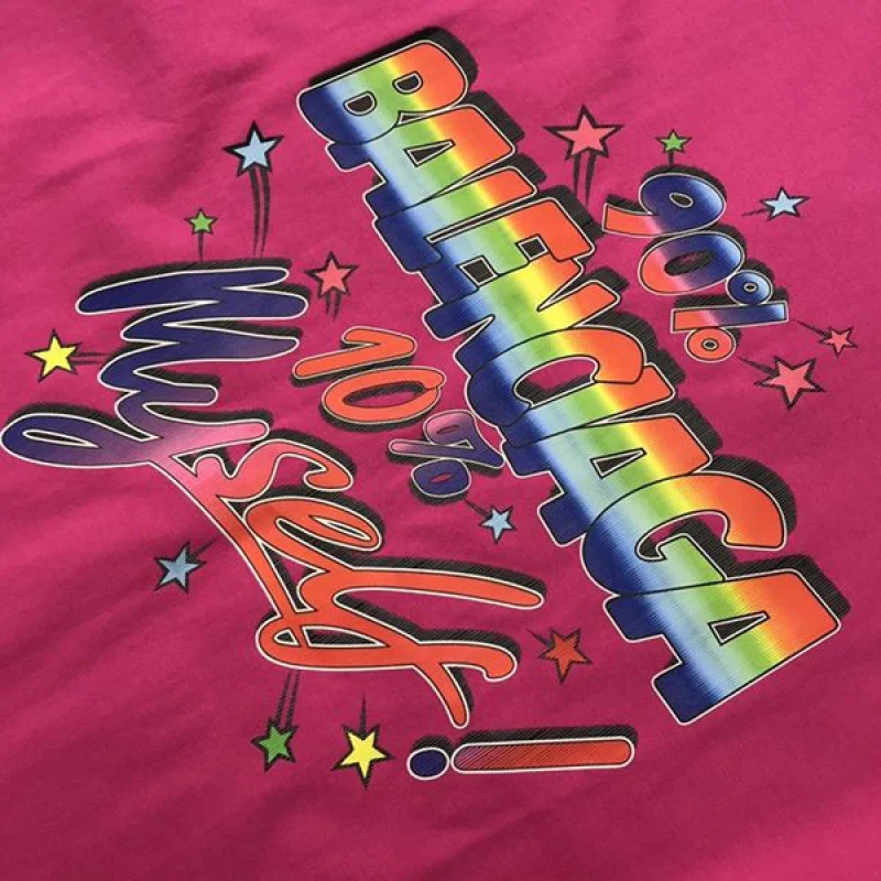 世界中で大人気♪ バレンシアガ ロゴ ミディアムフィットTシャツ 偽物 bay19190