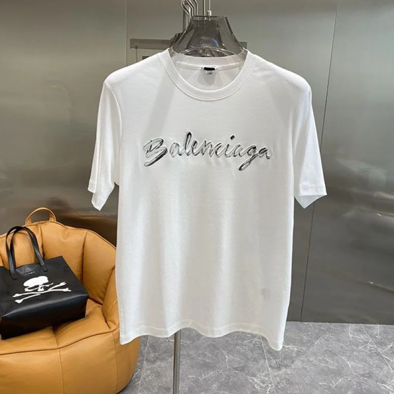 激安価格!バレンシアガ 偽物 ロゴ オーバーサイズ Tシャツ 半袖 2色 bay30051