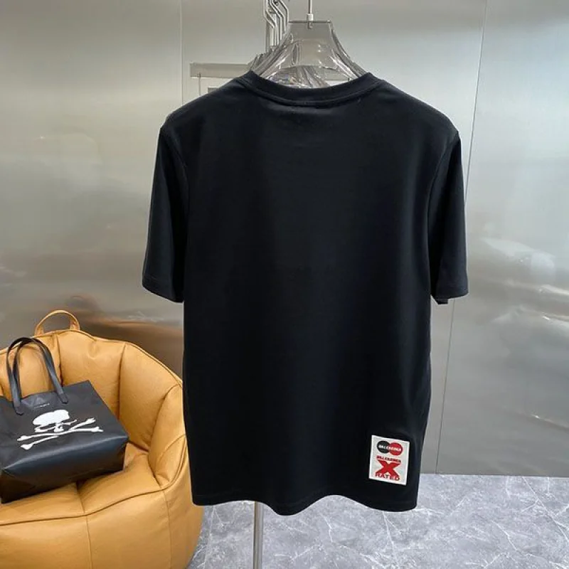 激安価格!バレンシアガ 偽物 ロゴ オーバーサイズ Tシャツ 半袖 2色 bay30051