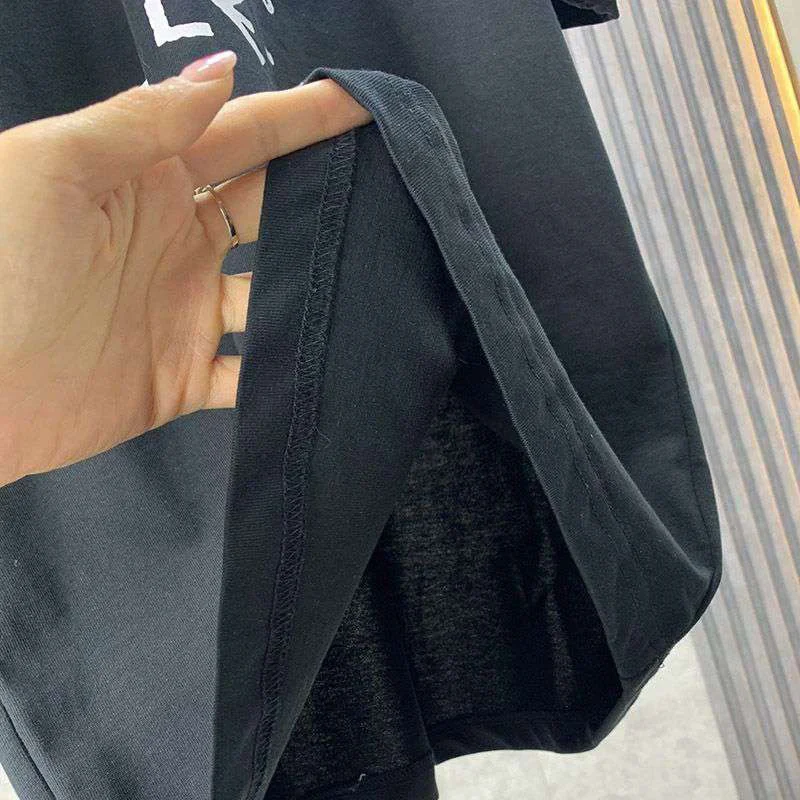 争奪戦バレンシアガ athletes Tシャツ 偽物 ブラック bay32751