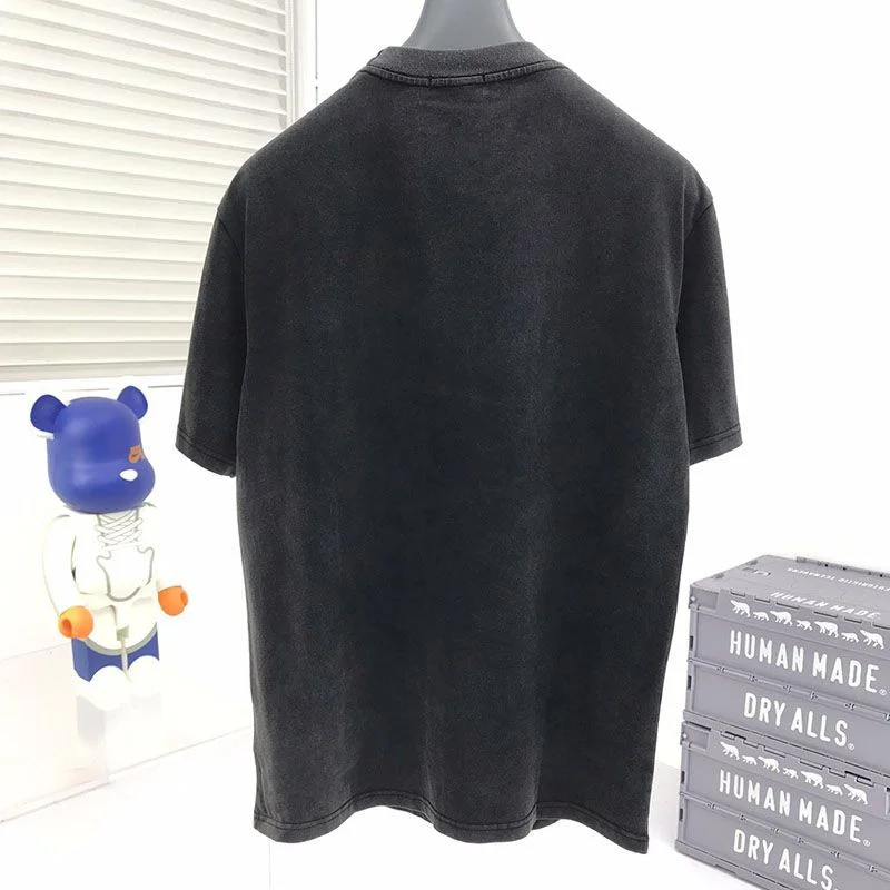 《大人気》バレンシアガ 刺繍 コットン ジャージー Tシャツ 偽物 3色 bay86773