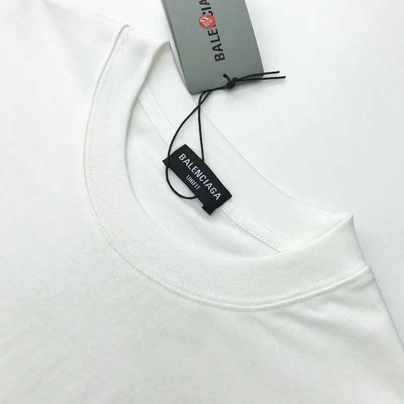 《大人気》バレンシアガ 刺繍 コットン ジャージー Tシャツ 偽物 3色 bay86773