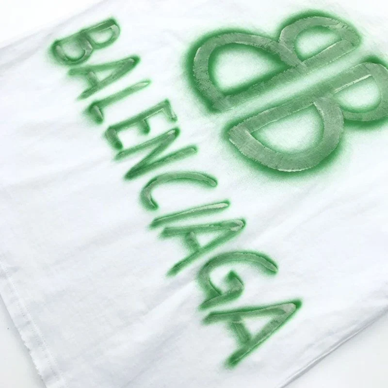 希少色 バレンシアガ BB Pixel ミディアムフィット コピー Tシャツ baz16926