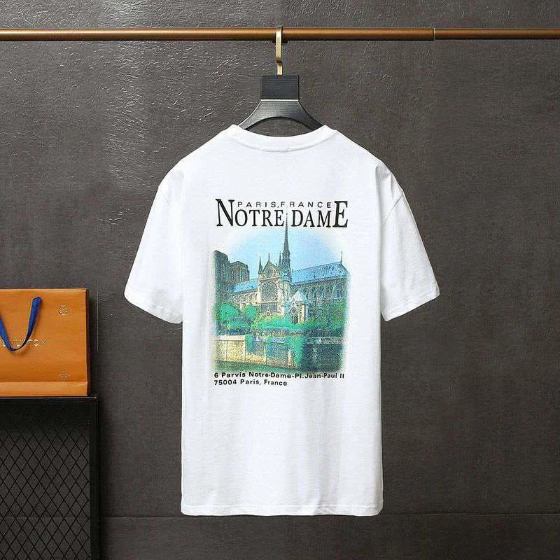 一目惚れ♪バレンシアガ クルーネック Tシャツ コピー SACRE COEUR ホワイト baz66910