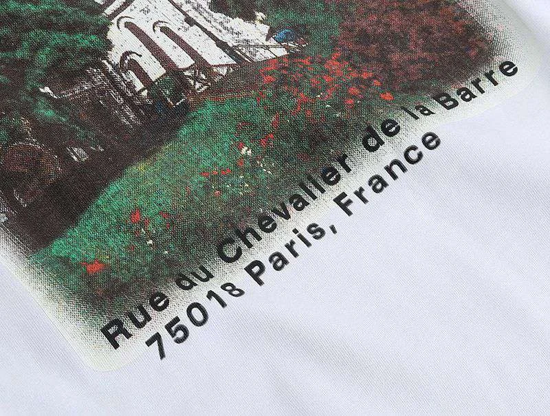 一目惚れ♪バレンシアガ クルーネック Tシャツ コピー SACRE COEUR ホワイト baz66910