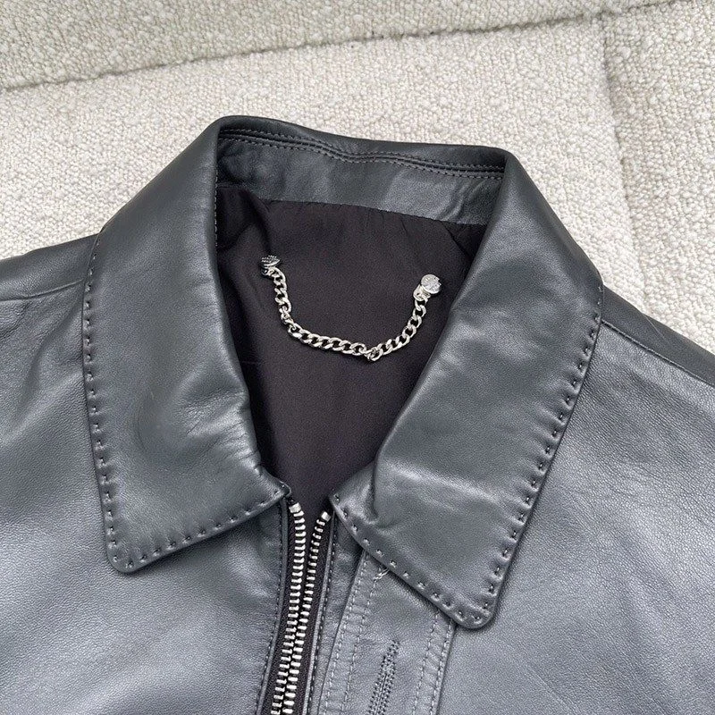 21-22AW ベルルッティ コピー パティーヌ レザー ブルゾン beq03792