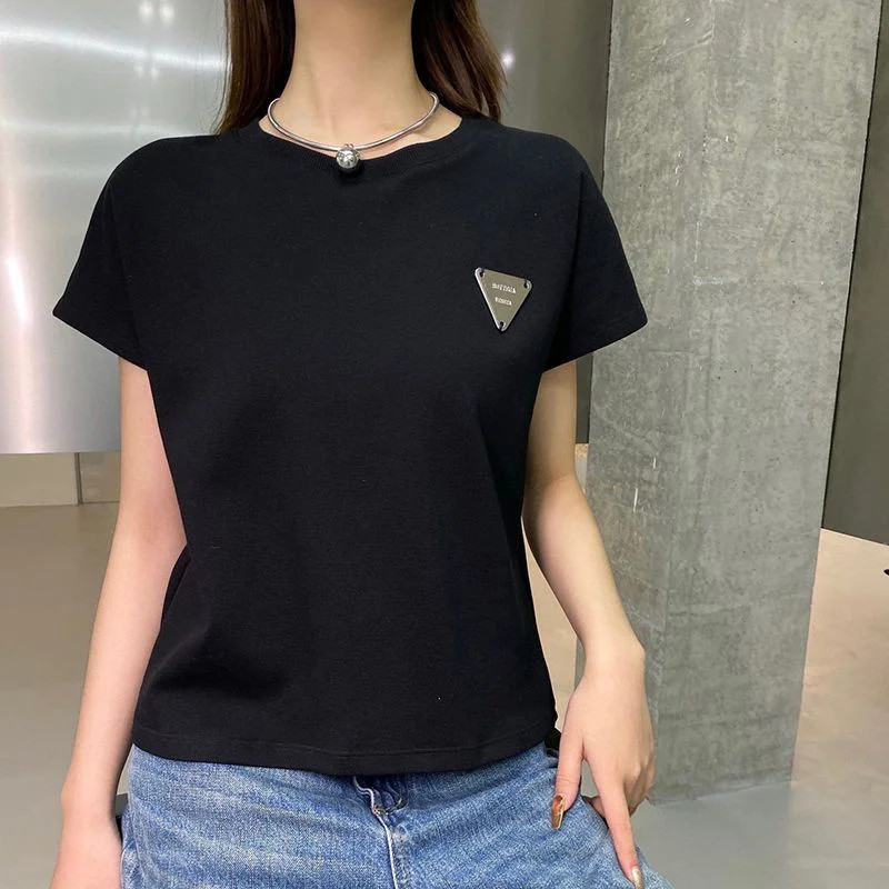 《大人気》新作 ボッテガ ヴェネタ Tシャツ 偽物 コットンジャージー ブラック boc25695
