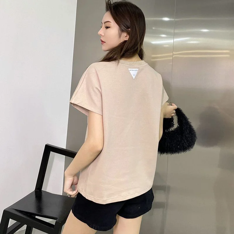 人気急上昇新作【ボッテガ ヴェネタ コピー】Tシャツ コットンジャージー カーキ bod34831