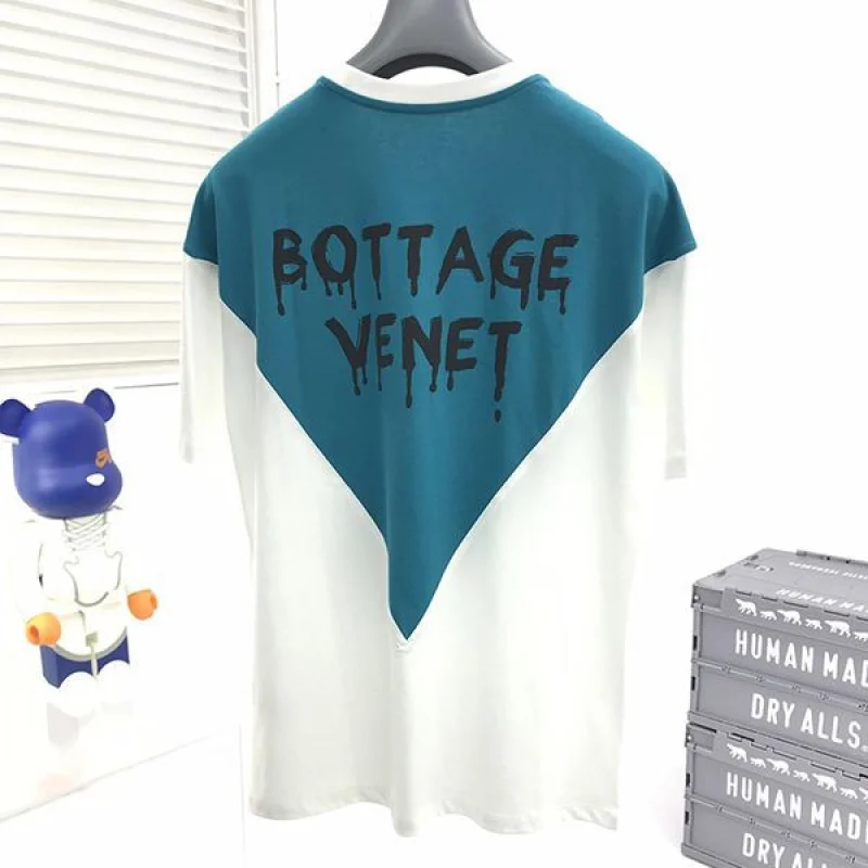 セール新作【ボッテガヴェネタ】コントラスト ステッチ コピー Tシャツ bok14470