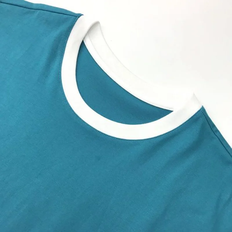 セール新作【ボッテガヴェネタ】コントラスト ステッチ コピー Tシャツ bok14470