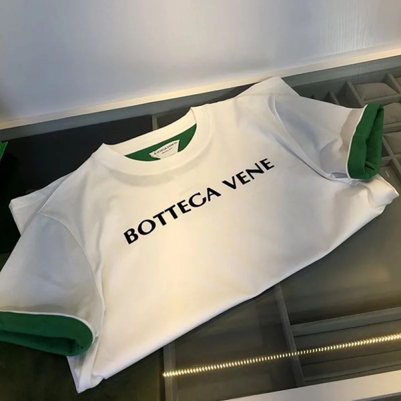 21-22AW ボッテガヴェネタ ウォッシュドコットンジャージー コピーTシャツ bom00195