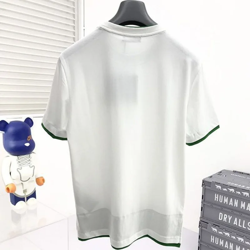 春もの新作【ボッテガヴェネタ】コントラスト ステッチ 偽物 Tシャツ bor90190