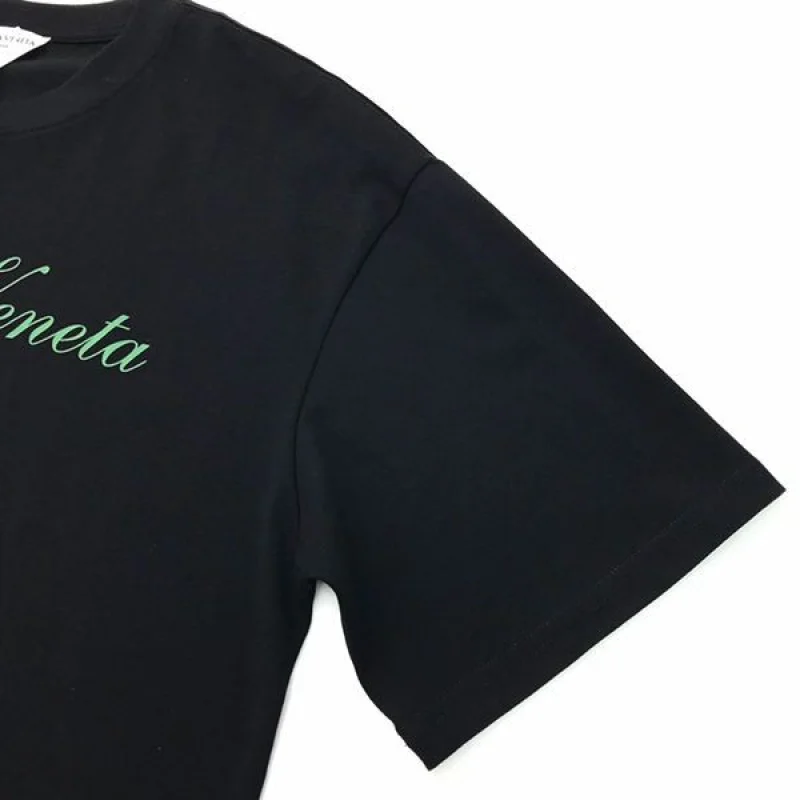 《大人気》【ボッテガヴェネタ】コントラスト ステッチ 偽物 Tシャツ bod48204