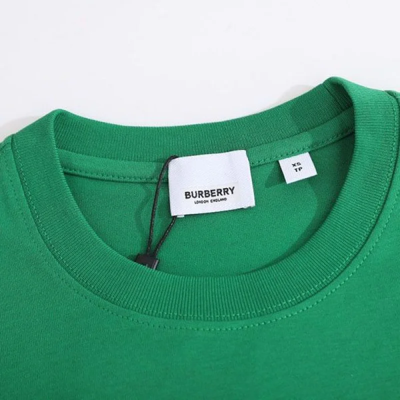 ☆超人気☆バーバリー ロゴ オーバーサイズTシャツ 偽物 Baf08744
