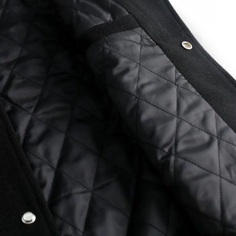 素敵な バーバリー バーシティレザージャケット 偽物 Bag25032