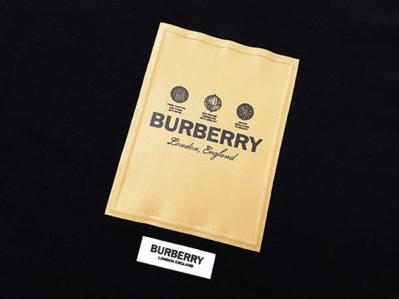 目を惹くカラー バーバリー クルーネック Tシャツ 偽物 オーバーサイズ 半袖 Bah30355
