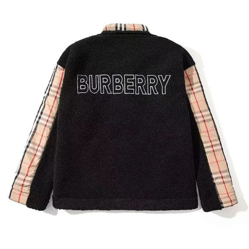 ブティック♪バーバリー ジャケット コピーカシミアブレンドフリース Bam46335
