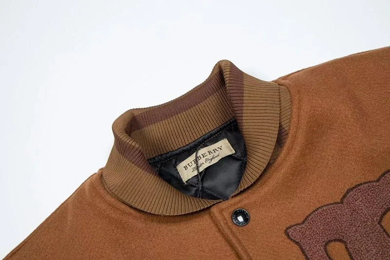 21-22AW バーバリー レザー＆シャーリング アビエイター ジャケット 偽物 Bao78823